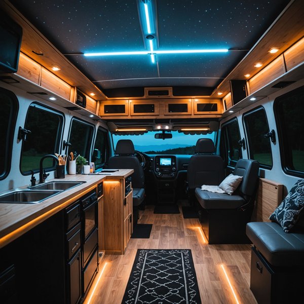 Comment installer un système d'éclairage d'ambiance à LED dans un camping-car?